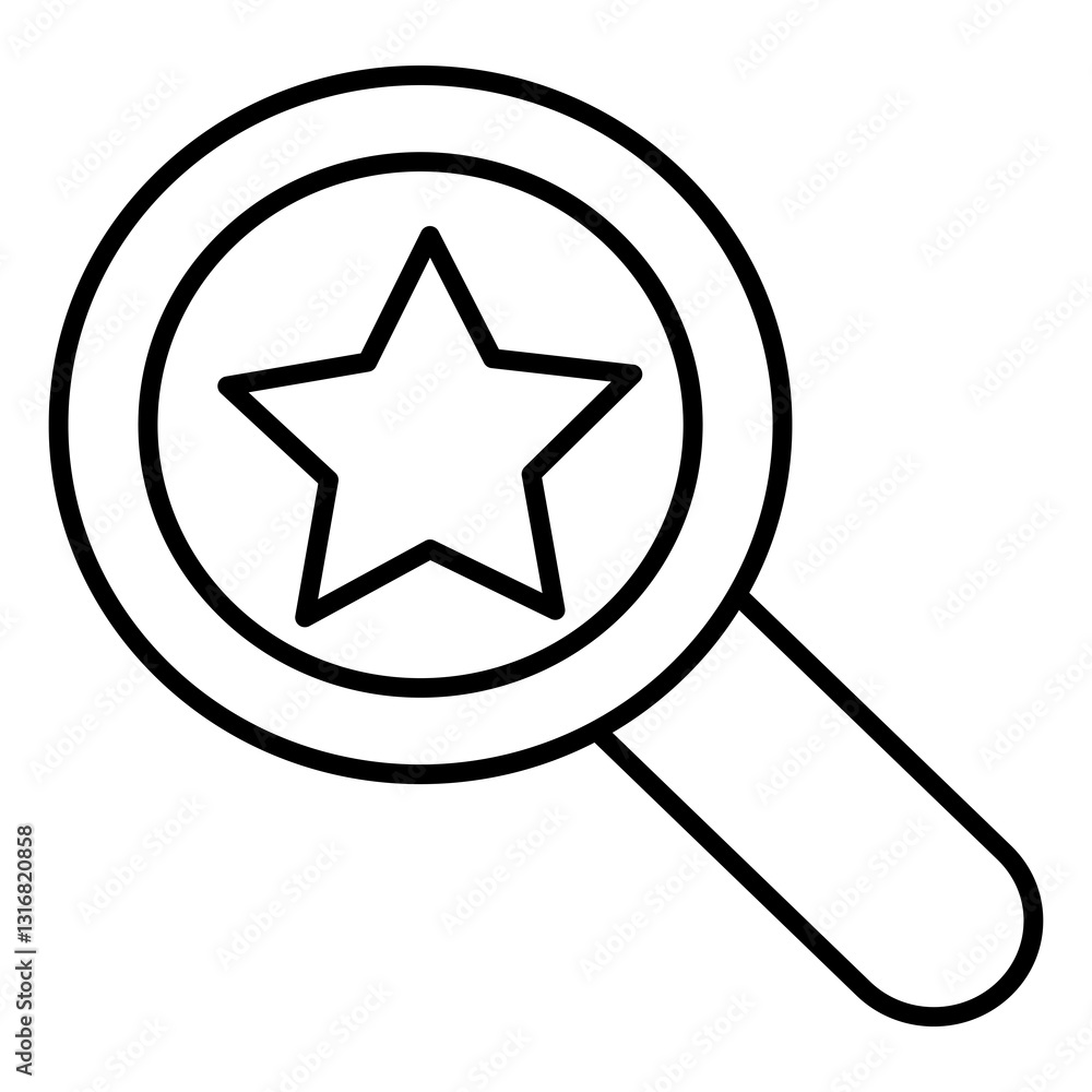Qualitative Research vector icon Qualitative Research vector icon