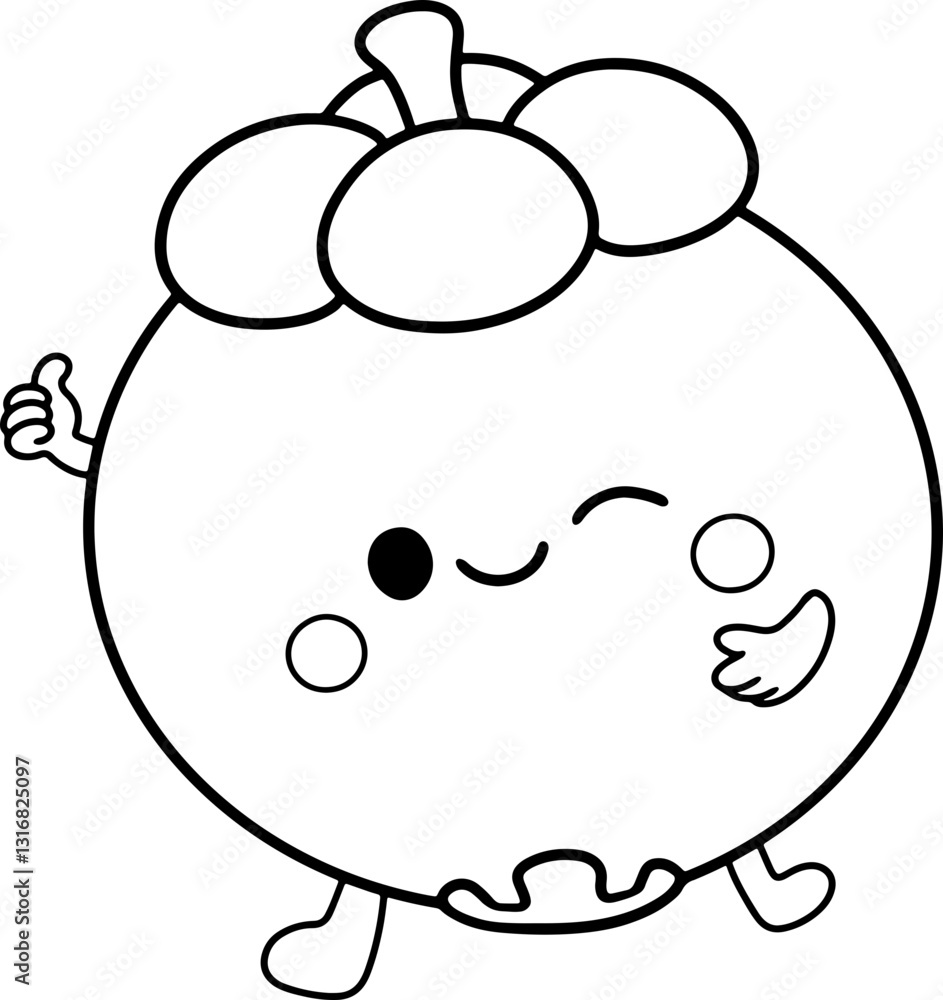mangosteen character mangosteen character