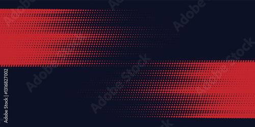 Black and red abstract grunge background with halftone style modern arts sport background abstract