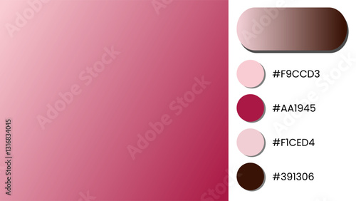 Rose Quartz, Rose Red, Rose Quartz, Puce gradient background with light blurred pattern. Abstract illustration with gradient blur design. Blurred colored abstract background. Colorful gradient