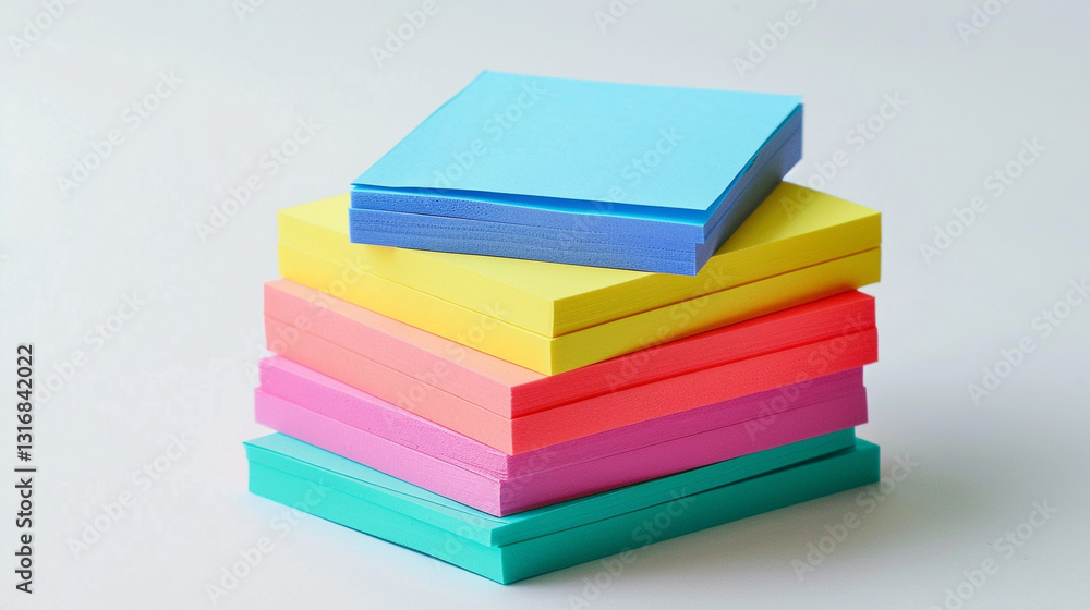 Sticky notes product shoot, on an isolated white background, object focused, png, stock image, hd quality, blog post Sticky notes product shoot, on an isolated white background, object focused, png, stock image, hd quality, blog post