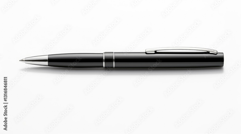 sleek pen isolated on white sleek pen isolated on white