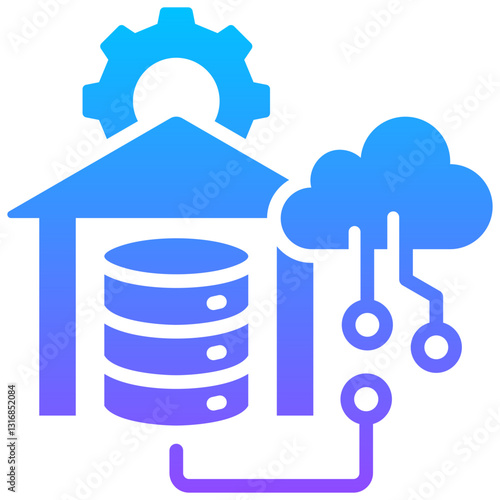 Data Warehouse Icon