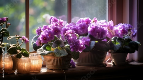 leaves african violet
