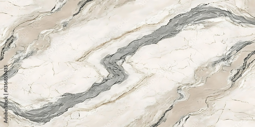 Naklejka premium Beige and grey marble texture