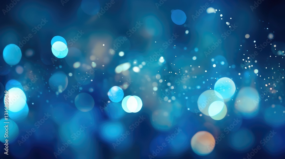 glow blue bokeh lights glow blue bokeh lights