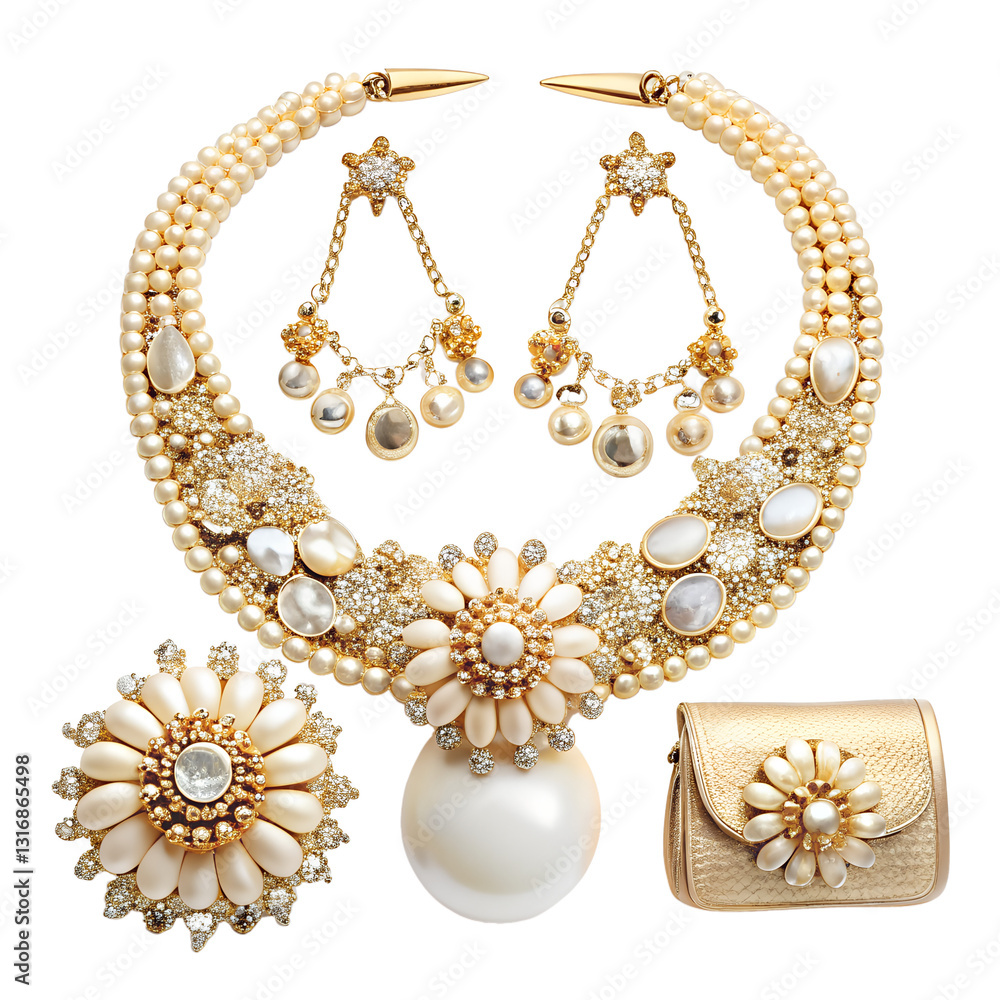 gold necklace on transparent background gold necklace on transparent background