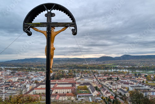 Blick vom Kreuzberg auf Krems
