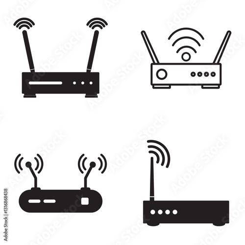 Router icon vector illustration design