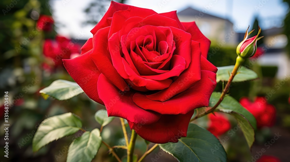 Obraz premium rose confidence red