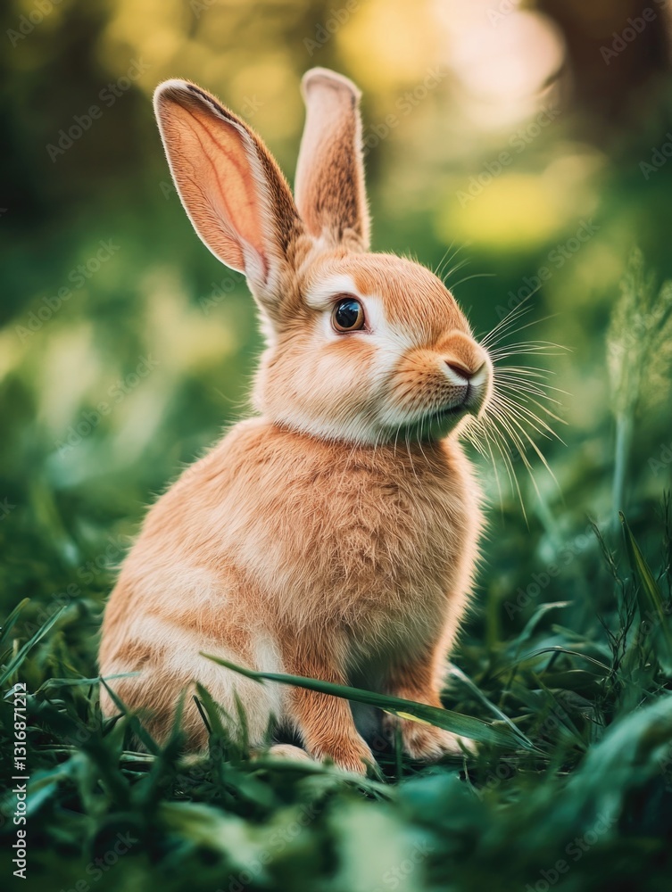 Fototapeta premium Bunny in Field