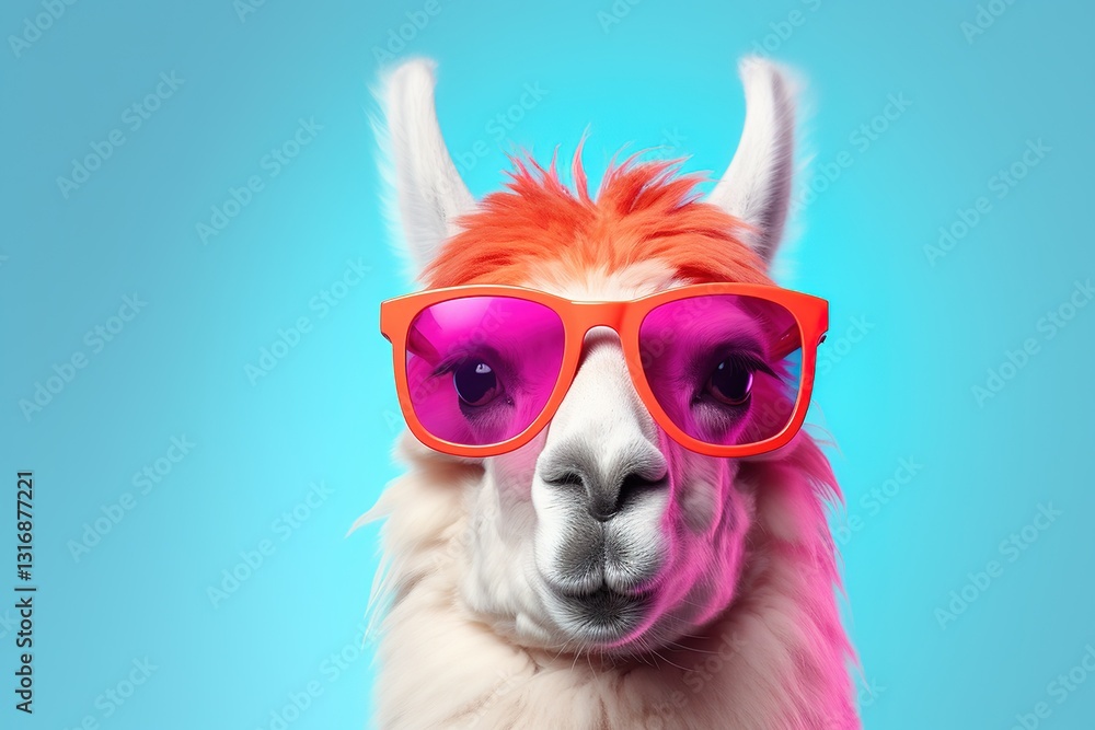 Sheep wearing sunglasses Sheep wearing sunglasses