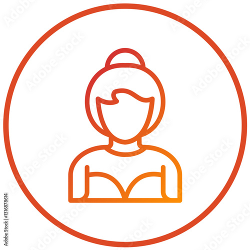 Vector Design Bride Icon Style
