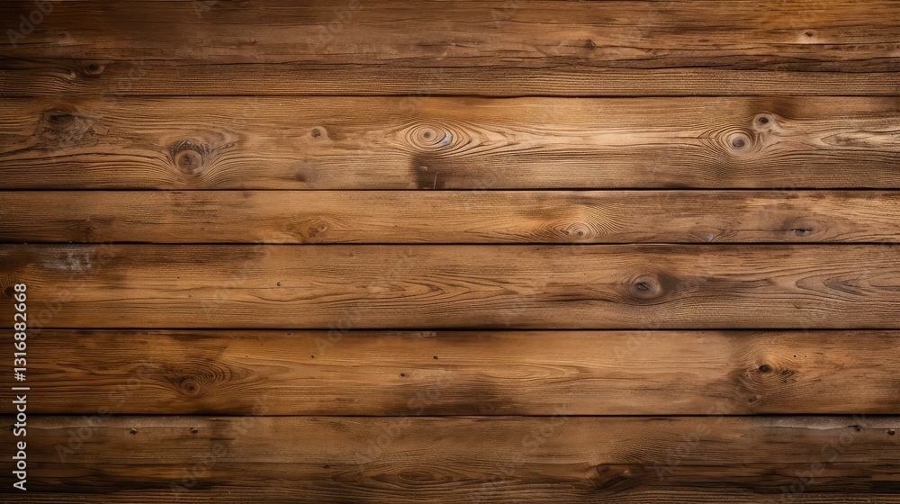 Naklejka premium grain wood cabin wall