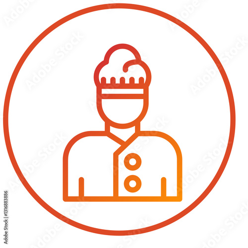 Vector Design Chef Icon Style
