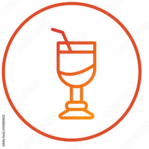 Vector Design Mulled Wine Icon Style