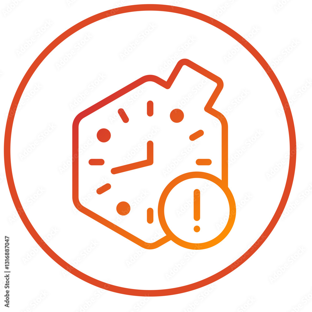 Vector Design Deadline Icon Style Vector Design Deadline Icon Style