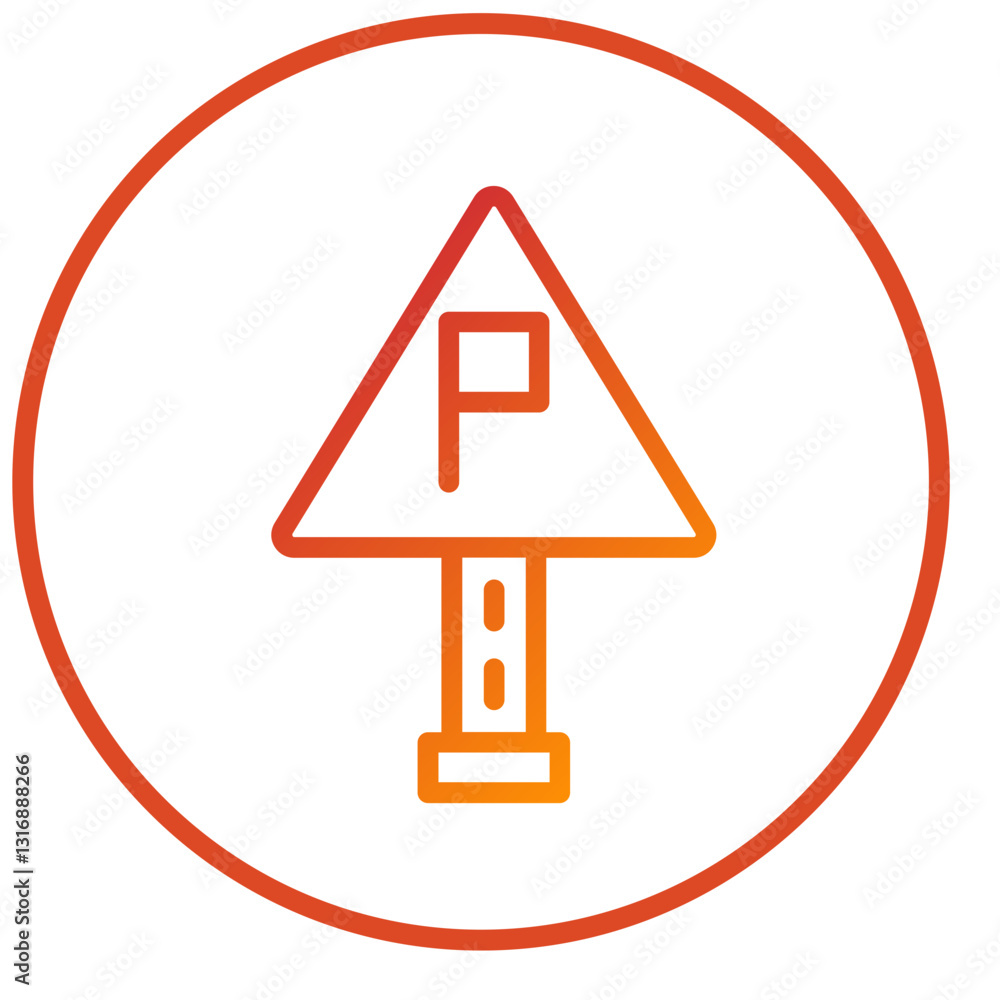 Vector Design Parking Icon Style Vector Design Parking Icon Style