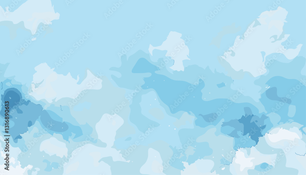 Clear blue sky with puffy clouds, abstract watercolor sky background, teal color blue, blurry natural clouds, soft clear sky, bright sky tones, peaceful serene clouds Clear blue sky with puffy clouds, abstract watercolor sky background, teal color blue, blurry natural clouds, soft clear sky, bright sky tones, peaceful serene clouds