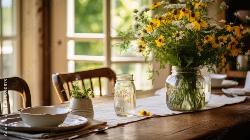 Fototapeta premium meal beautiful table