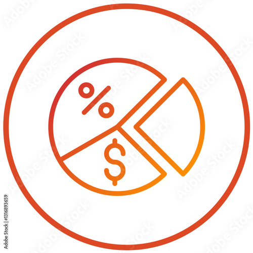 Dividends Vector Design Icon Style