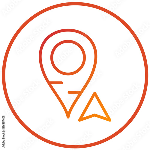 Free Download North Arrow Vector Design Icon Style - GFXLoad