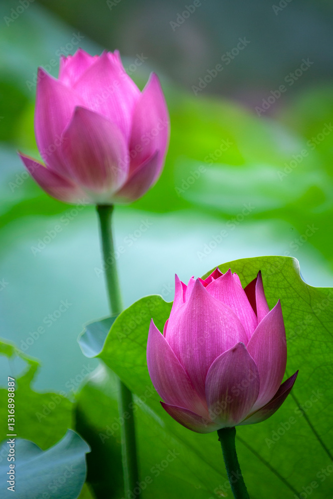 The beautiful blossoming lotus flower closeup. The beautiful blossoming lotus flower closeup.