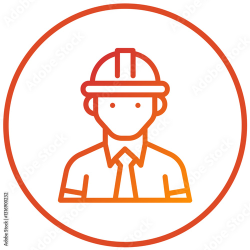 Vector Design Engineer Icon Style