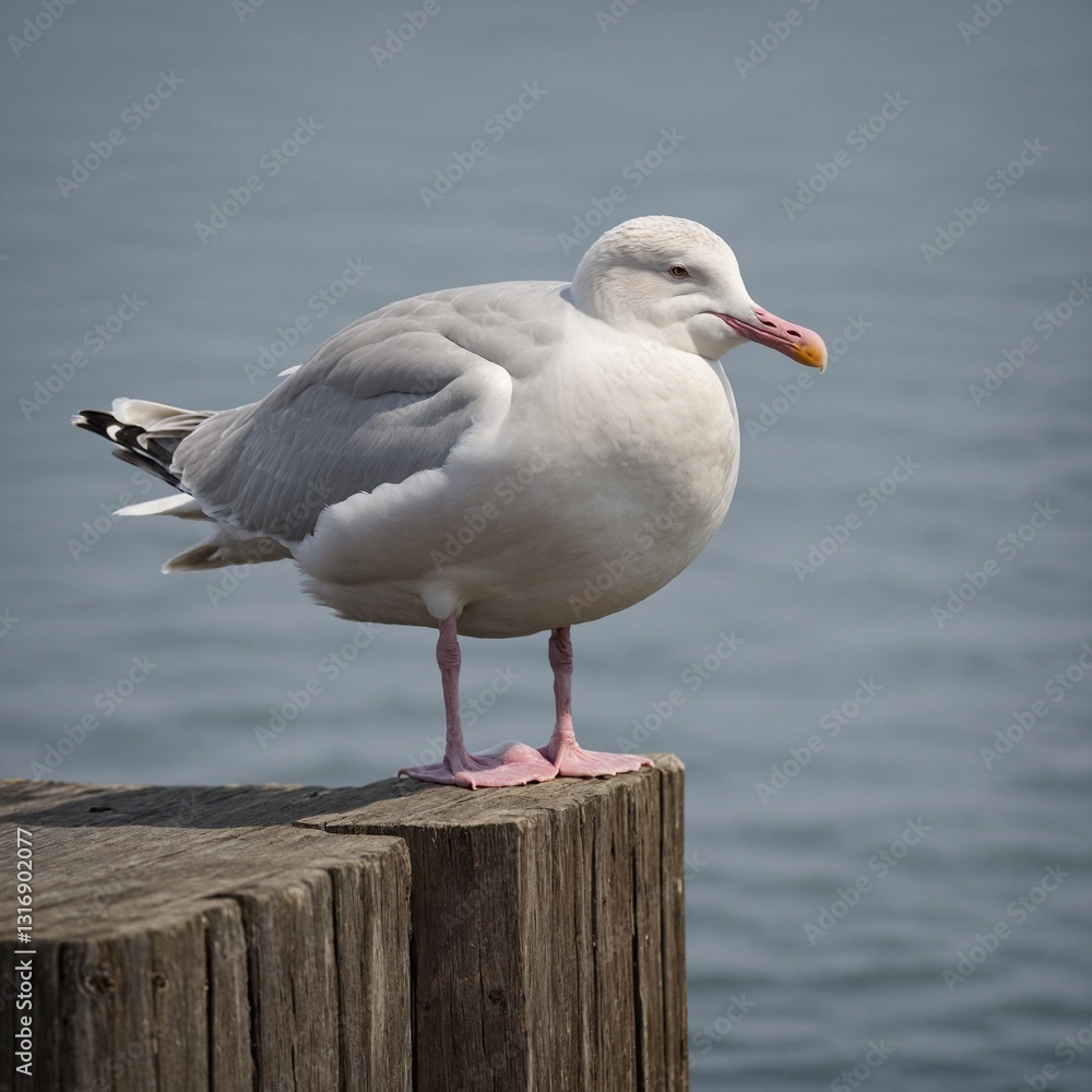 Obraz premium Glaucous Gull