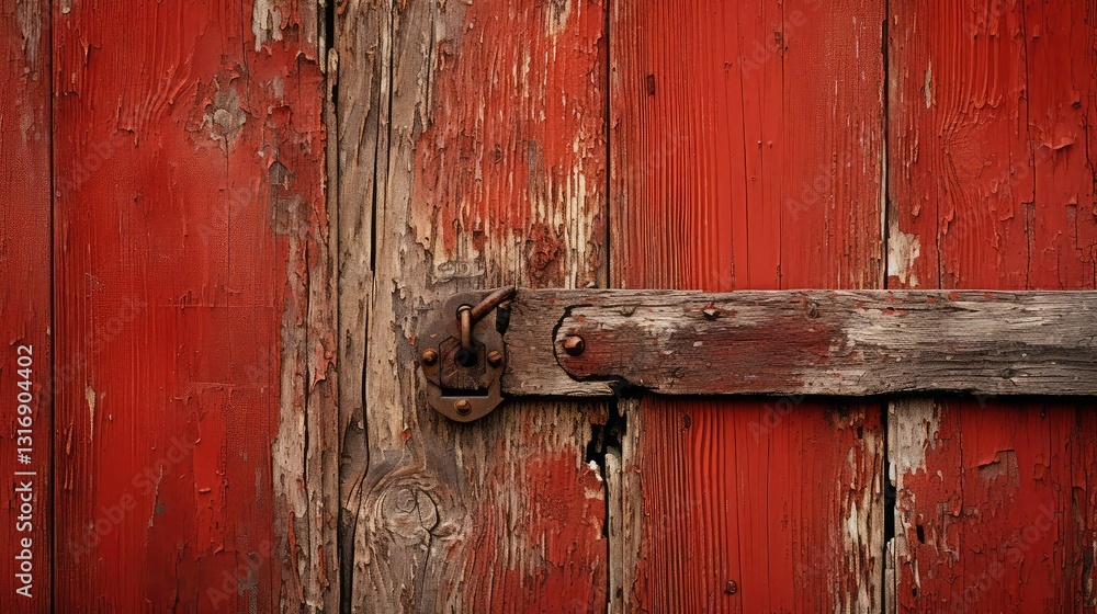 handle red barn wood handle red barn wood