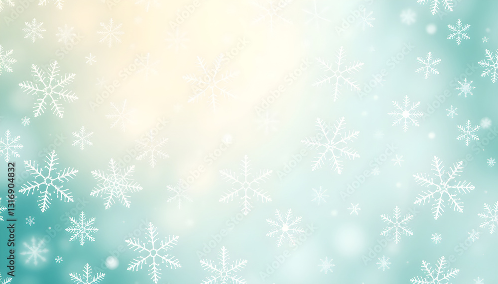 winter background with snowflakes winter background with snowflakes