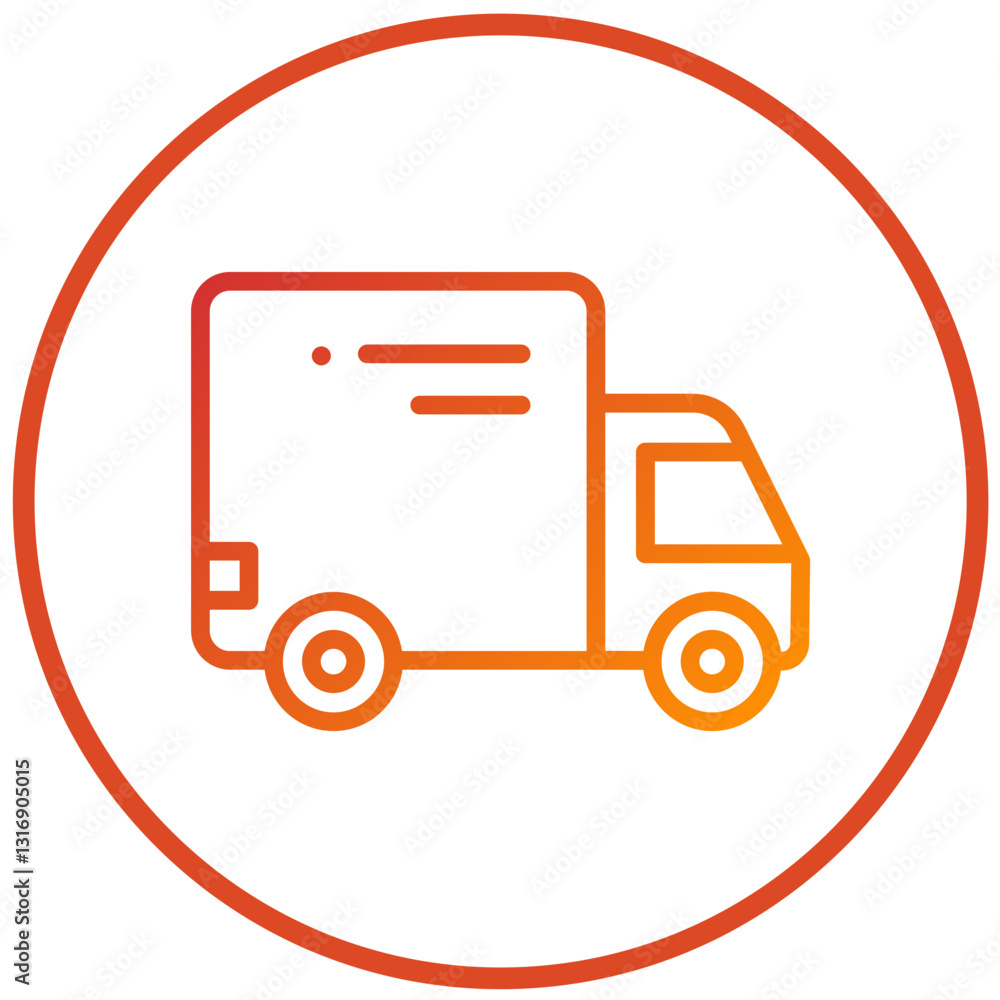 Vector Design Truck Icon Style Vector Design Truck Icon Style