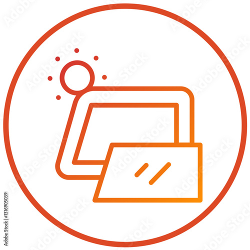 Vector Design Window Tinting Icon Style