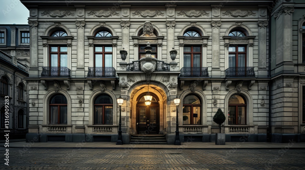 Obraz premium ornate building office