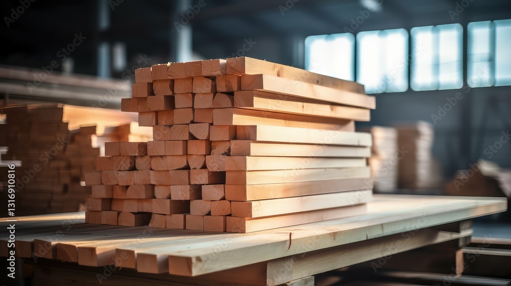 Obraz premium lumber wood plank