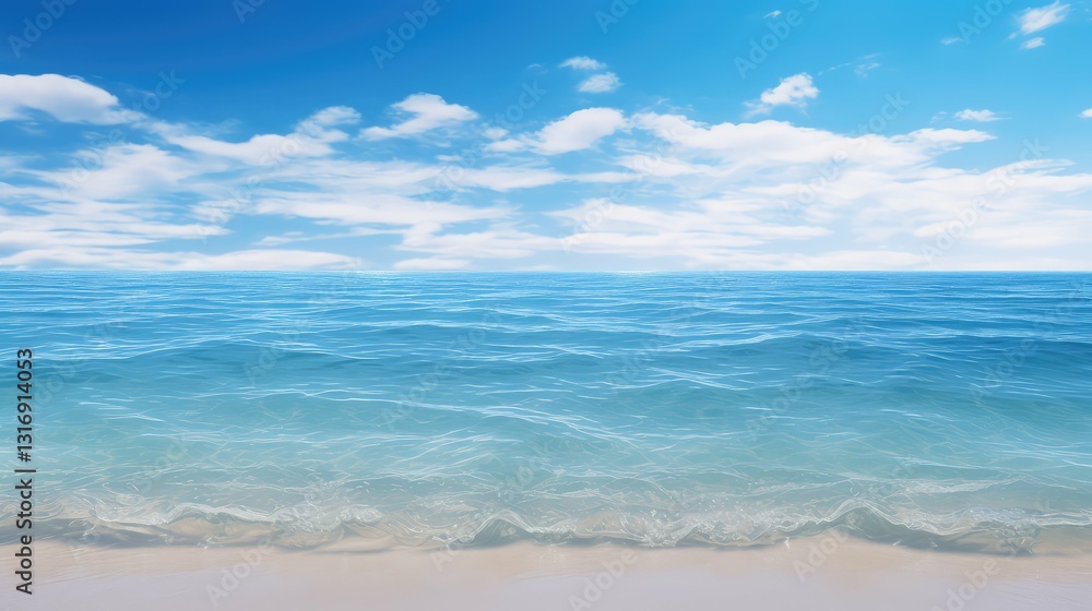 Fototapeta premium shore demo blue