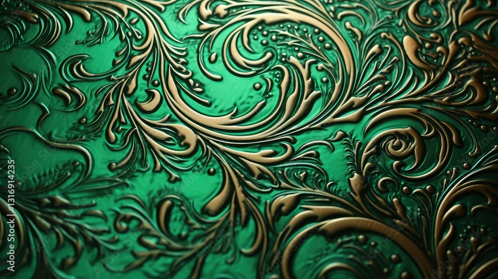 patterns green foil background patterns green foil background