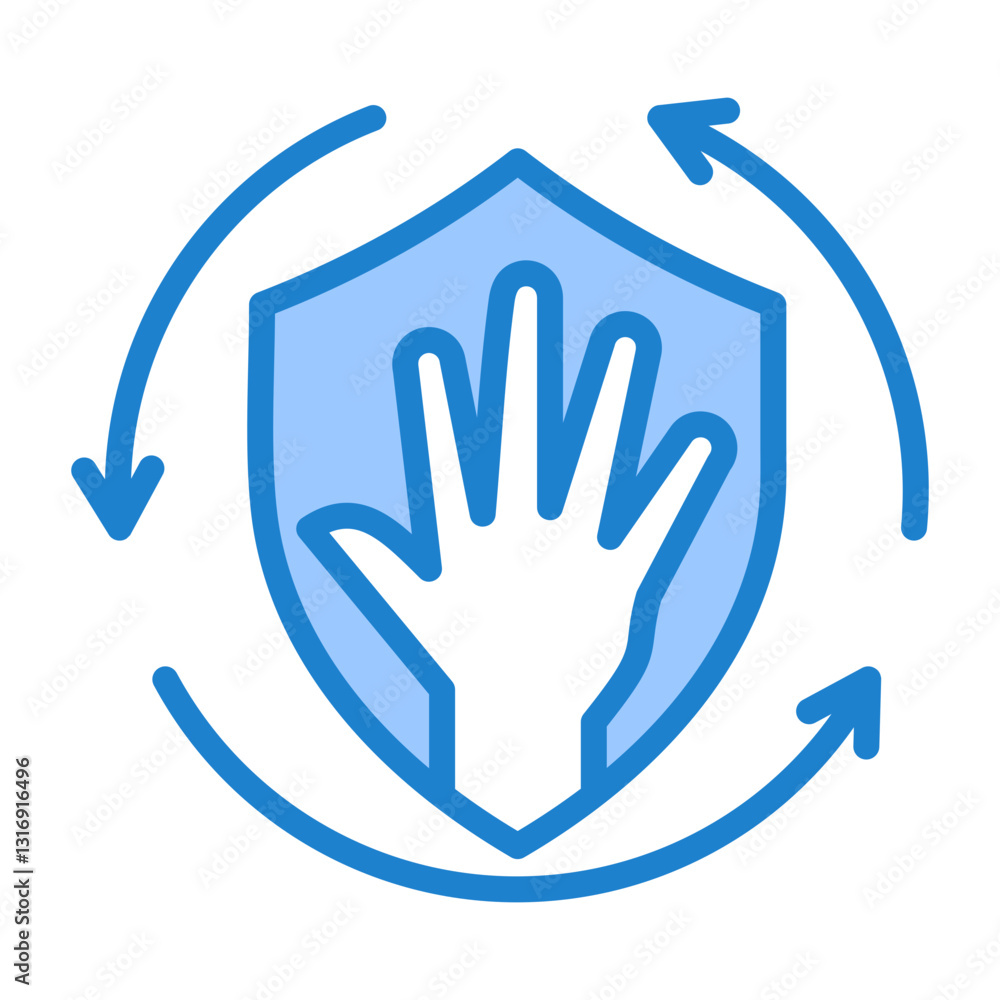 Fototapeta premium Community Resilience Icon