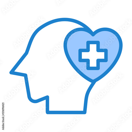 Mental Health Support Icon