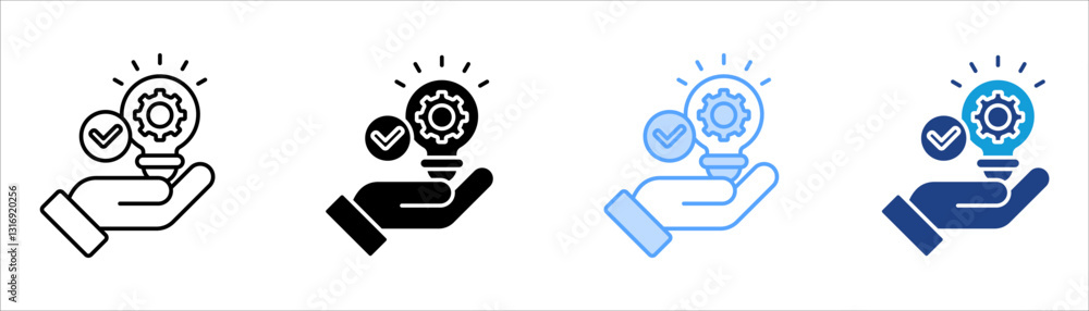 Strategy Icon Set Multiple Style Collection Strategy Icon Set Multiple Style Collection