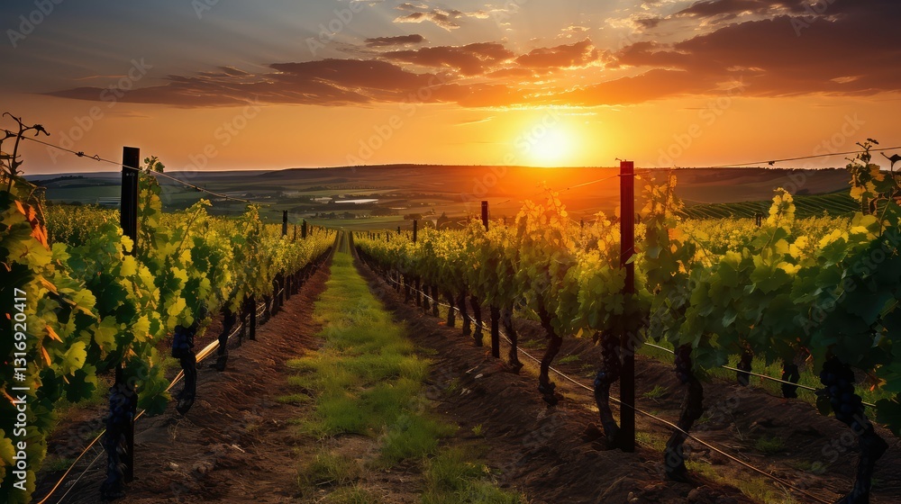Fototapeta premium harvest communion wine