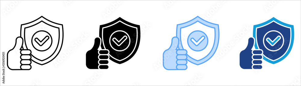 Reliability Icon Set Multiple Style Collection Reliability Icon Set Multiple Style Collection