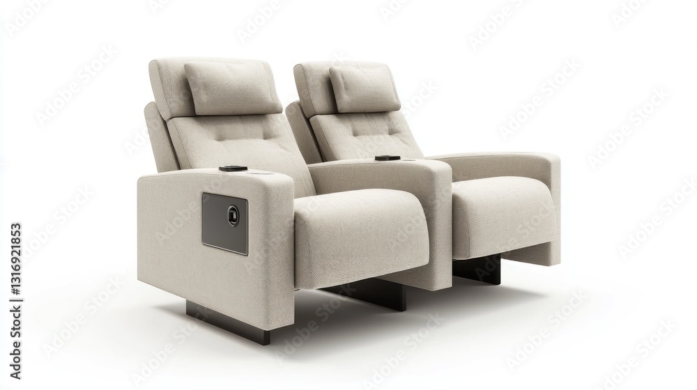 Fototapeta premium Comfortable, modern, theater seating