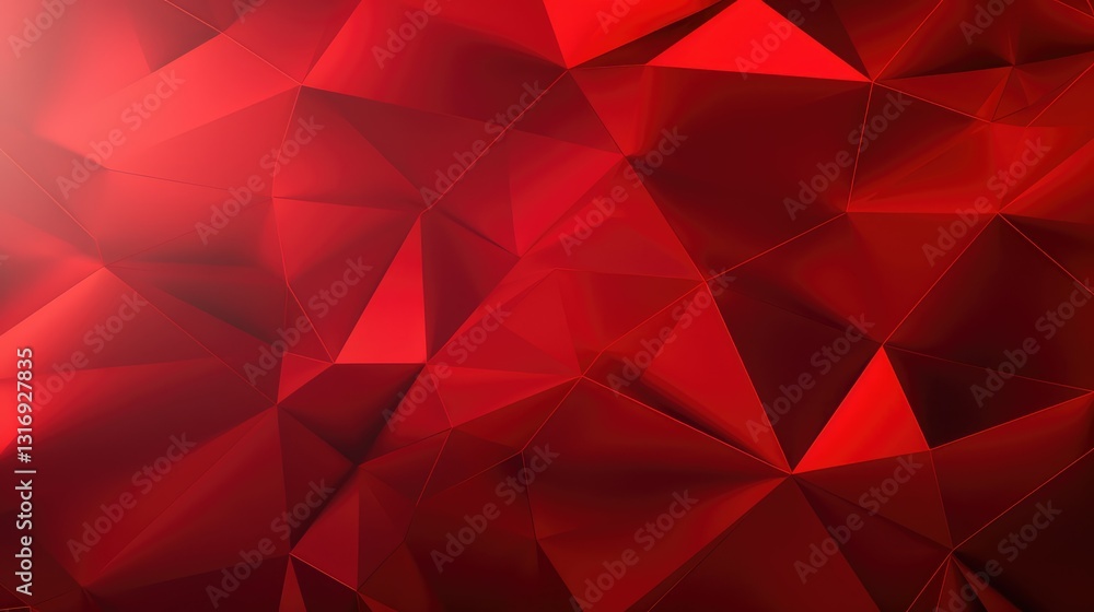triangles abstract geometric background red triangles abstract geometric background red