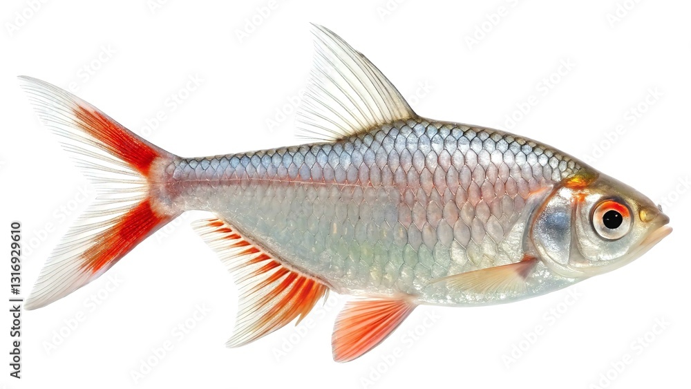 Fototapeta premium Tetra fish isolated on white background