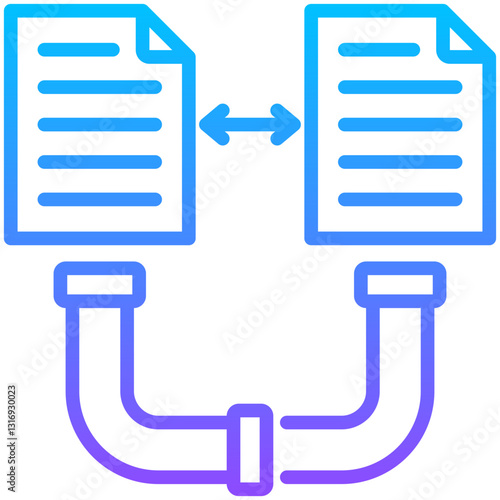 Data Pipeline Icon