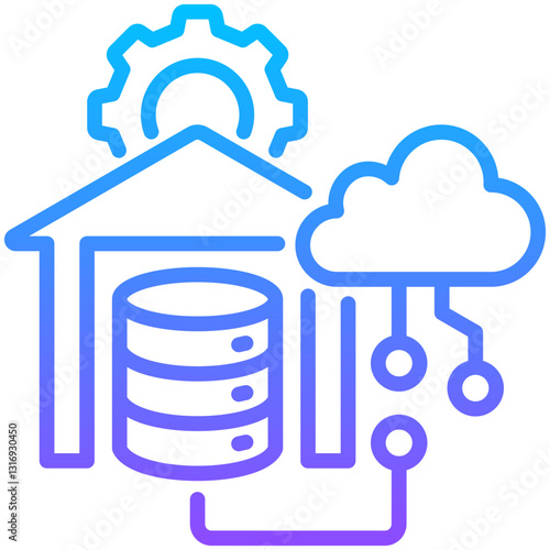 Data Warehouse Icon