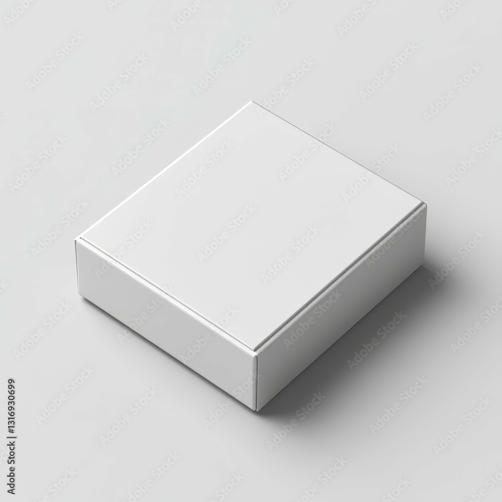 Fototapeta premium Blank White Box Mockup