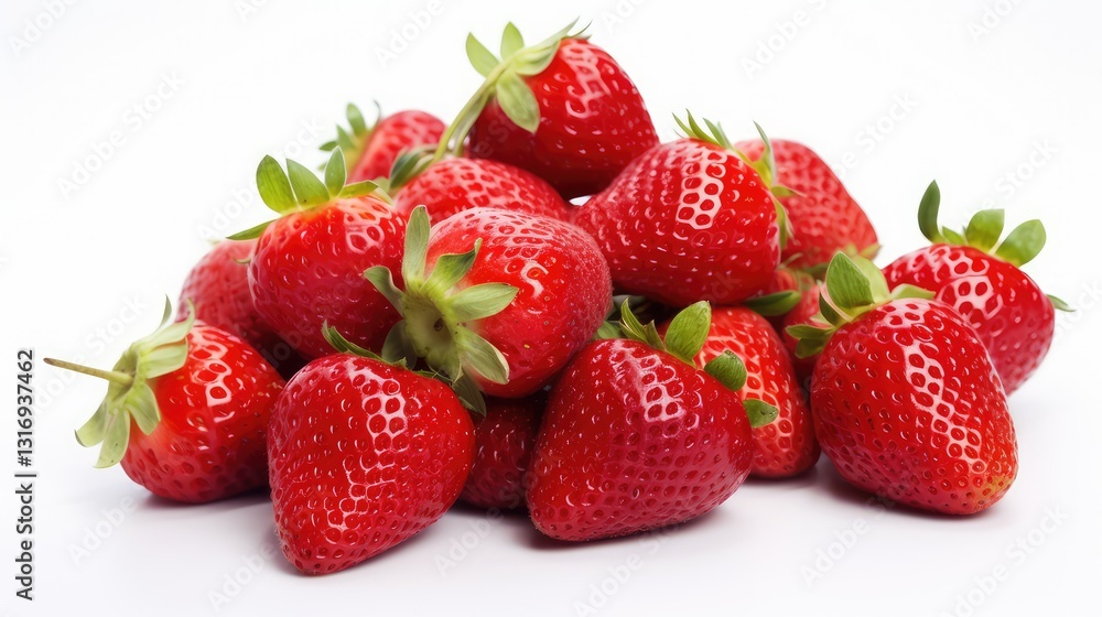 fresh berries on white background fresh berries on white background