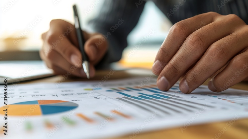 Create prompts for stock photos related to people analyzing tabs with graphs and statistics. Isolated on background with - characters and ending with Create prompts for stock photos related to people analyzing tabs with graphs and statistics. Isolated on background with - characters and ending with